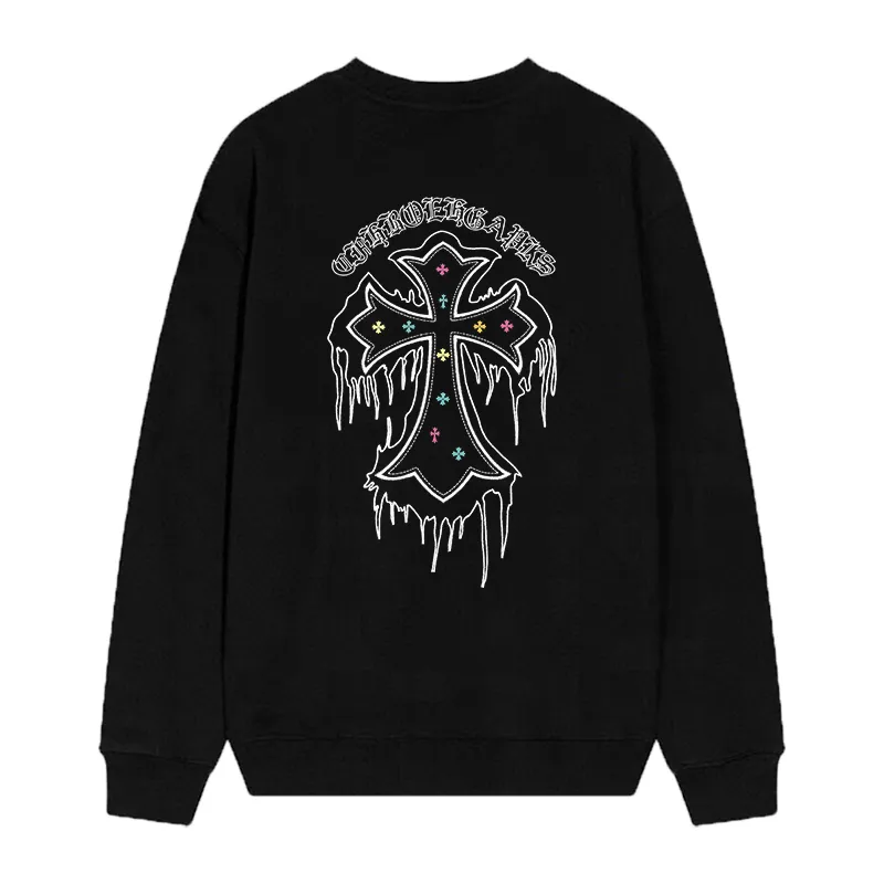 Chrome Hearts 🚩 1×1 Same Style logo OS ：Black，White Size ：S M L XL